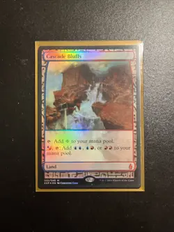 Cascade Bluffs Zendikar Expeditions Foil - Image 1