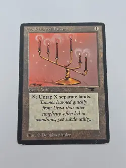 MTG Candelabra of Tawnos Antiquities Vintage Rare DMG/HP Magic The Gathering - Image 1