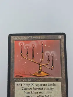 MTG Candelabra of Tawnos Antiquities Vintage Rare DMG/HP Magic The Gathering - Image 2