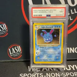 Light Azumarill 13/105 PSA 9 Mint Pokemon Neo Destiny 2002 - Image 1