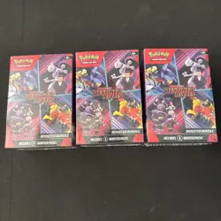 Pokemon Destined Rivals Booster Bundle 3x Set New Sealed 📈 - Image 1