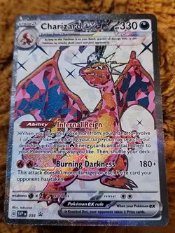 Pokemon TCG Charizard ex Svp Black Star Promos SVP056 Holo Promo Promo - Image 1