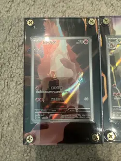 Pokemon Charizard EX SAR 201/165 SV2a 151 Japanese Evolution Set W/ Art Case - Image 4