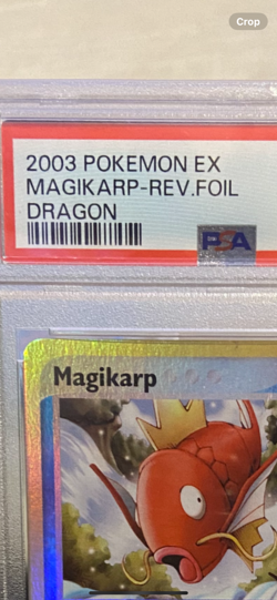 2003 Pokemon Ex Magikarp reverse foil PSA 9 Mint - Image 3