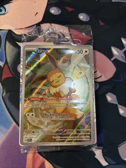 2025 Pokemon Prismatic Evolutions Sealed Black Star Promo Eevee #173 - Image 1