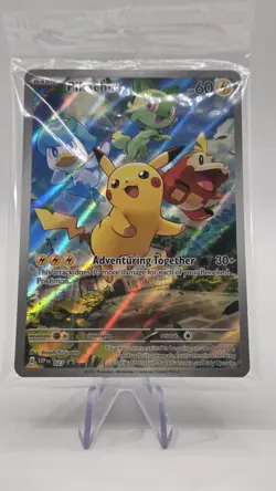Pokemon Pikachu SVP 027 Scarlet & Violet Paldea Evolved ETB Promo SEALED - Image 2