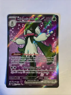 2023 Pokemon Scarlet and Violet Paldea Evolved #231 Meowscarada ex URR - Image 1