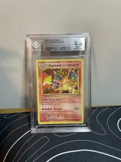 BGS 8.5 2016 Pokemon XY Evolutions Charizard Holo #11 - Image 1