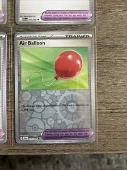 Pokemon TCG SV: Black Bolt Air Balloon x4 Playset 079/086 - Image 3