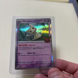 POKeMON TCG Mimikyu 097/193 2023 Trick Or Trade Allen Rare Holo cool shiny 🔥 - Image 1