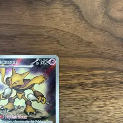 🟣Pokemon - Alakazam 009 Mega Evolution Black Star Promo MINT! 🟣 - Image 3