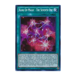 Rank-Up-Magic - The Seventh One - MP15-EN033 Secret Rare 1st Ed NM Yugioh - Image 1