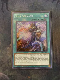 Yu-Gi-Oh! Soul Servant LDS3-EN095 Secret Rare NM - Image 1