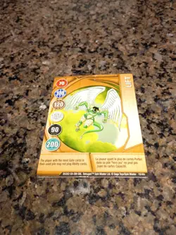 Bakugan Battle Brawler Metal Gate Card Copper Lift Preyas 19/48c BA262-GA-SM-GBL - Image 1