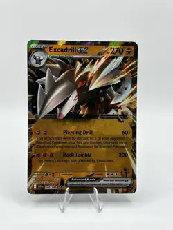 Pokemon TCG S&V White Flare Excadrill EX 046/086 Double Star Holo Card - Image 1