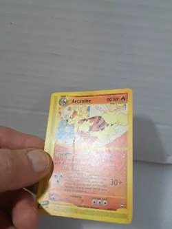 Arcanine 2/147 Aquapolis Non-Holo Rare Pokemon Card Played Condition - Image 5