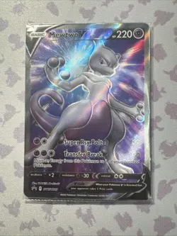 Mewtwo v SWSH229 Holo Promo Card Sealed Pokemon Go TCG - Image 1