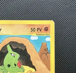 LARVITAR 116/165 - EXPEDITION - EXCELENT 2002 - VINTAGE BABA- POKEMON CARD ITA - Image 4