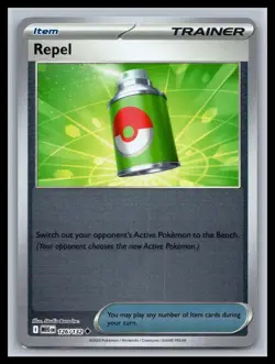 Repel Reverse Holo Mega Evolutions #126/132 Pokemon Card - Image 1