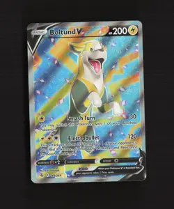 Boltund V 249/264 Fusion Strike Full Art Ultra Rare Holo Pokemon Card LP+ - Image 1