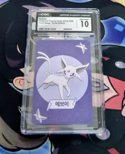 CGC 10 2019 Espeon Point Salad Eevee Edition Korean Pokemon Card - Image 1