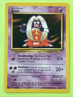 Jynx 031/102 Base Set Regular nice card/never played - Image 1
