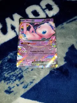 Pokemon TCG Mew EX 151/165Sv: Scarlet & Violet Holo Double Rare Card - Image 1
