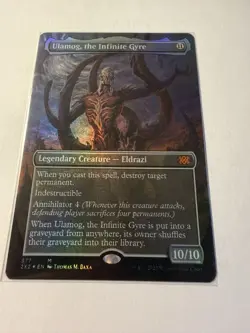 MTG. Ulamog, the Infinite Gyre. Textured Foil. Double Masters 2022. Pack Fresh - Image 1