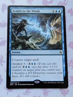 Scatter to the Winds - Battle for Zendikar - Magic the Gathering MTG - Image 1