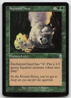 MTG Squirrel Nest U Odyssey 274 LP - Image 1