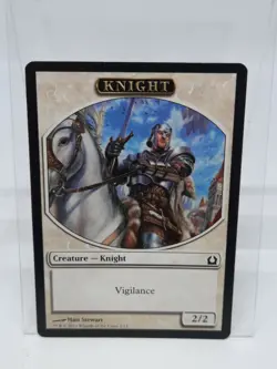 MTG Knight Return to Ravnica 2/12 Regular Token - Image 1