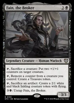 MTG Fain, the Broker ** Outlaws of Thunder Junction Commander ** English - Image 1