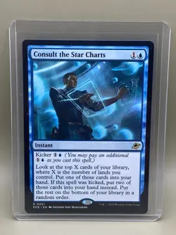 CONSULT THE STAR CHARTS #0051 Edge Of Eternities MTG RARE Card Near Mint - Image 1