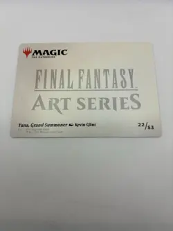 Yuna, Grand Summoner Art Card Art Series FINAL FANTASY MTG Magic The Gathering - Image 3