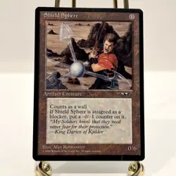SHIELD SPHERE Alliances Excellent unplayed condition Near Mint MTG - Image 1