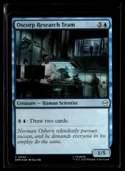 Oscorp Research Team - Foil - SPM - MTG - EN - NM - 0040 - Image 1