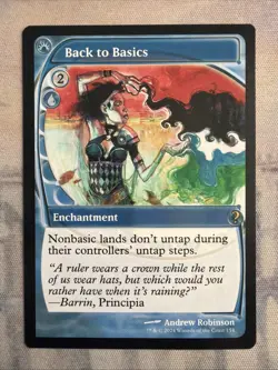1x Back to Basics- (Future Sight) Mystery Booster 2- NM- Mtg Magic The Gathering - Image 1
