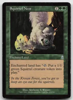 MTG Squirrel Nest U Odyssey 274 LP - Image 1