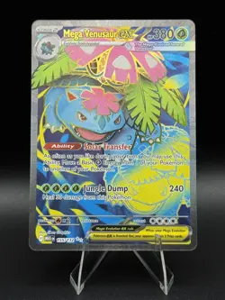 Mega Venusaur ex 155/132 Pokemon TCG Mega Evolution Full Art Rare - Image 1