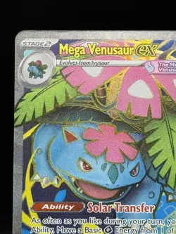 Mega Venusaur ex 155/132 Pokemon TCG Mega Evolution Full Art Rare - Image 3
