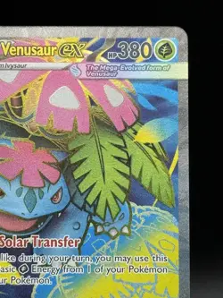 Mega Venusaur ex 155/132 Pokemon TCG Mega Evolution Full Art Rare - Image 4