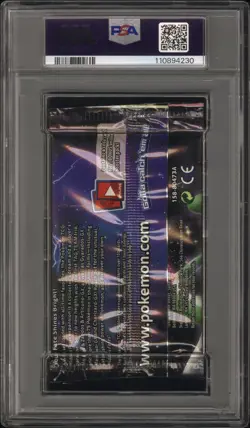 2019 Pokemon INT'L Hidden Fates Foil Booster Pack Mewtwo Art PSA 9 Mint - Image 2