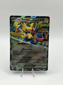 Hop's Zacian ex 111/159 - Journey Together - Pokemon TCG - Double Rare Holo - Image 1