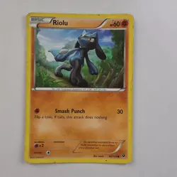 Pokemon - Riolu - 46/124 - XY Fates Collide - NM/M - Image 1