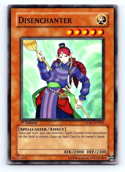 YuGiOh! - Disenchanter - SDSC-EN002 - 1st Edition - Common - Image 1