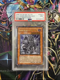 YUGIOH ENHANCED NA Sillva Warlord of Dark World EEN-EN023 Ultimate Rare PSA MINT - Image 1