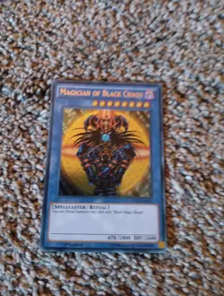 🔥 YUGIOH Magician of Black Chaos YGLD-ENC01 ULTRA RARE HOLOGRAPHIC NEAR MINT 83717849148 - Image 1