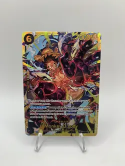 OP10-118 Monkey.D.Luffy SEC Alt Art One Piece TCG English Card - Image 1