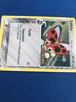 Ledyba 53/101 EX Dragon Frontiers Stamped Reverse Holo Pokemon Card TCG Ligt Ply - Image 3