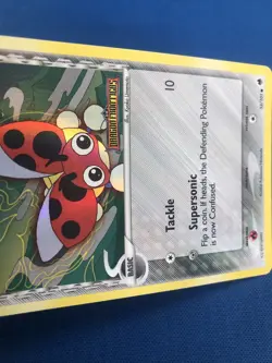 Ledyba 53/101 EX Dragon Frontiers Stamped Reverse Holo Pokemon Card TCG Ligt Ply - Image 5